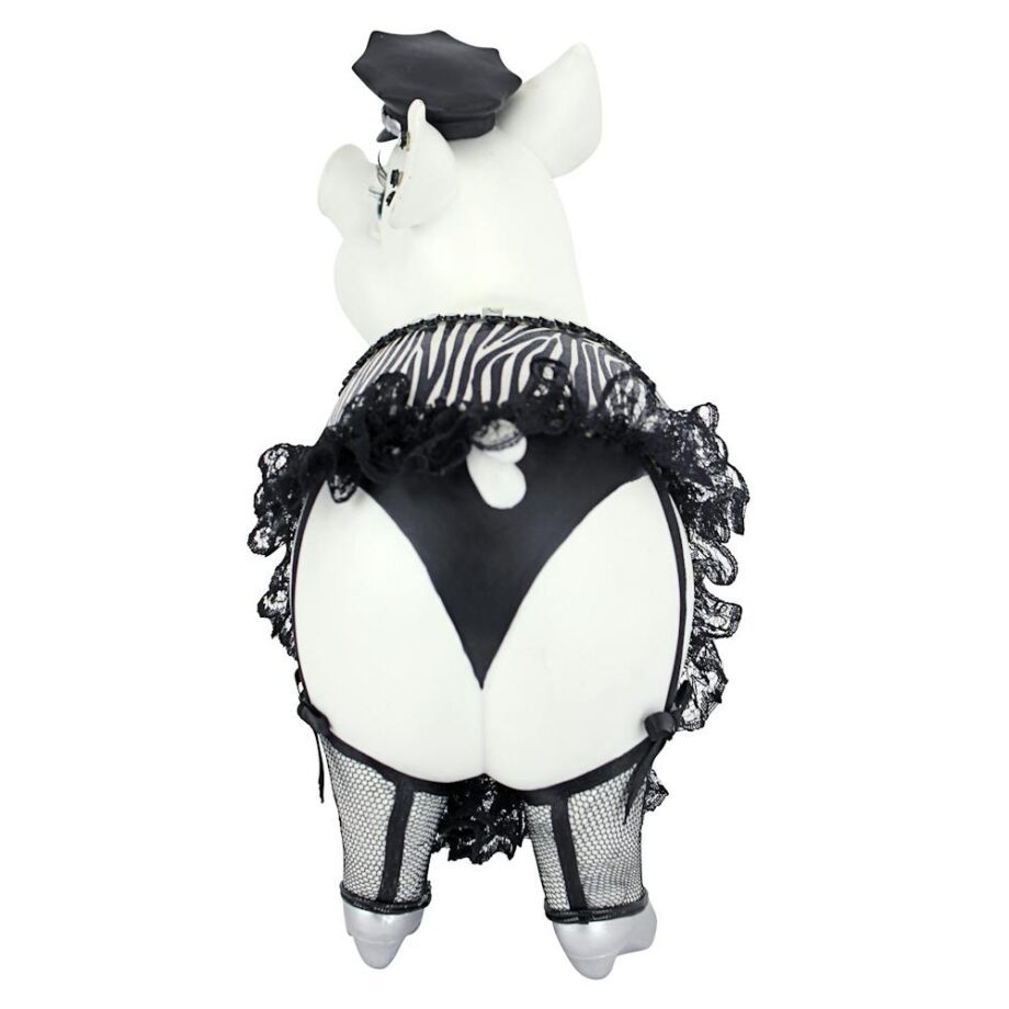 Porker on Patrol Pig Statue