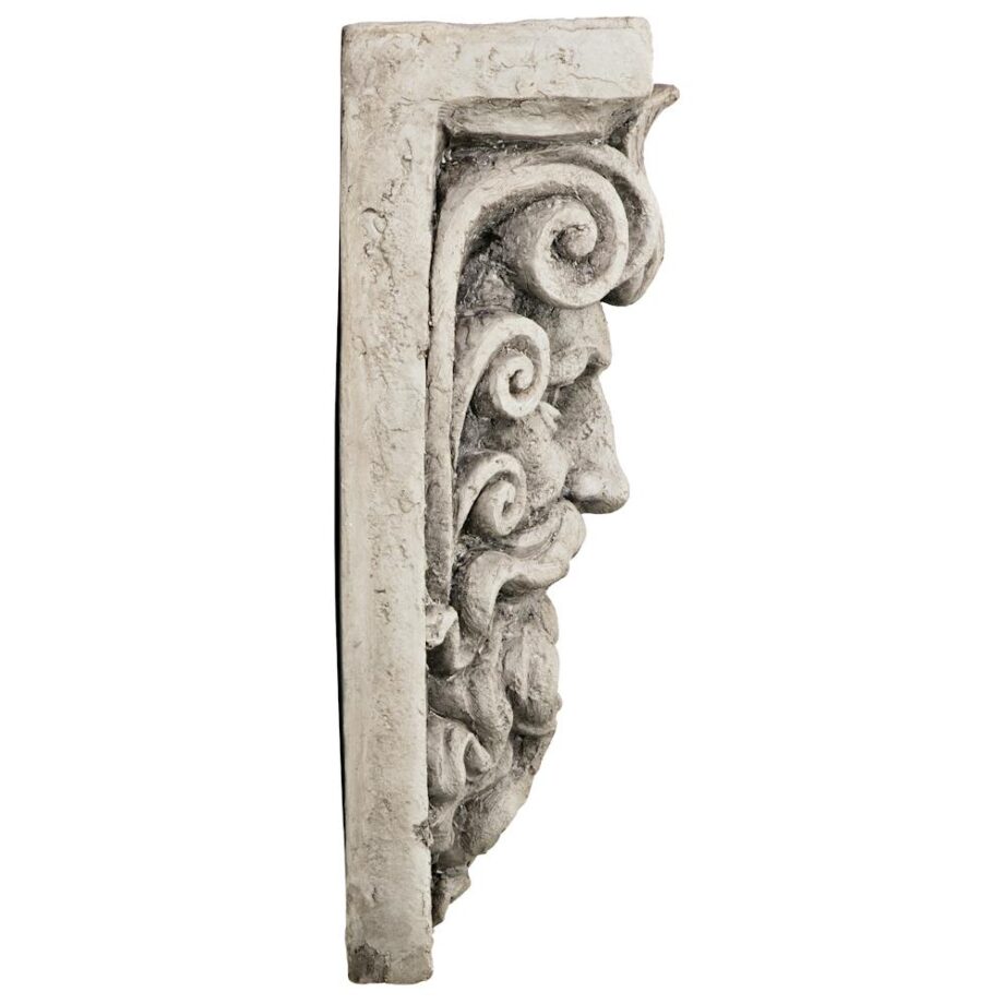 Poseidon, Greek God of the Sea Wall Sculpture