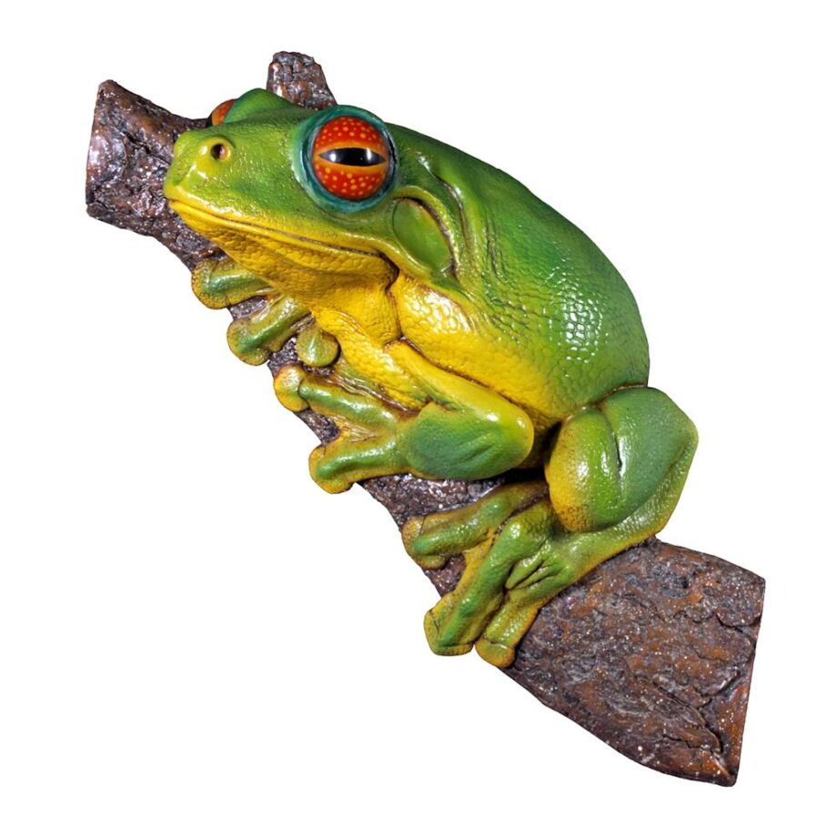 Red-Eyed Tree Frog Garden Statue NE20602