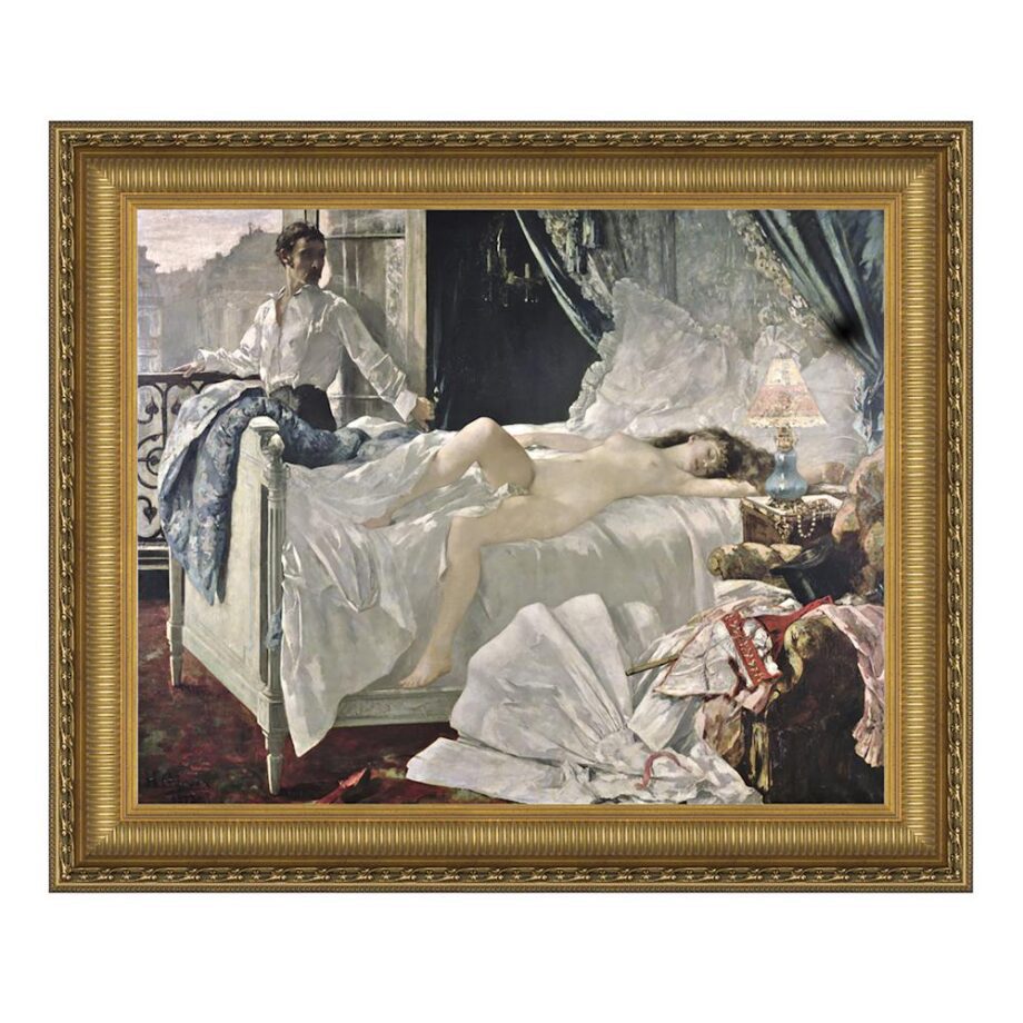 Rolla Framed Canvas Replica Painting: Medium DA1231