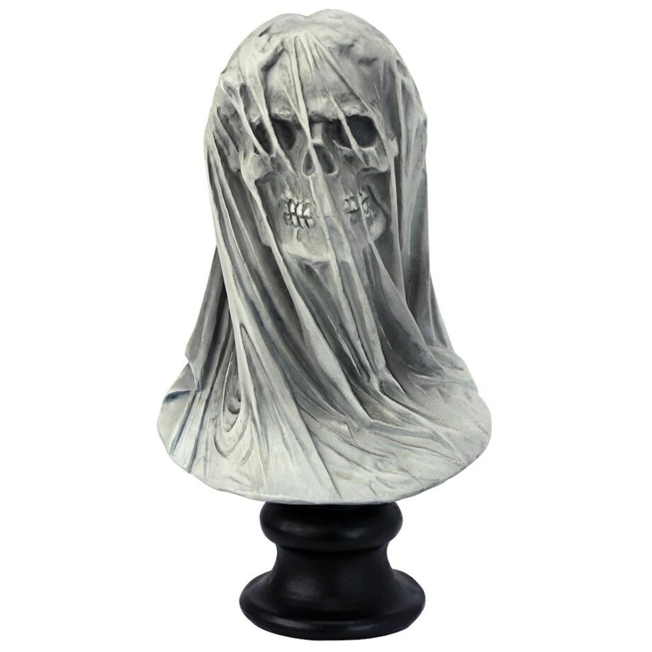 Samhain's Veiled Maiden of Death Bust Statue