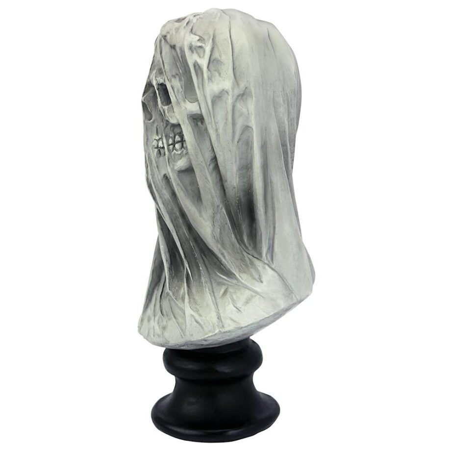 Samhain's Veiled Maiden of Death Bust Statue