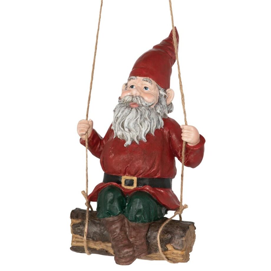 Sammy the Swinging Gnome Statue