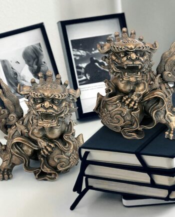 Shishi Foo Dogs Chinese Lion Statues EU93778