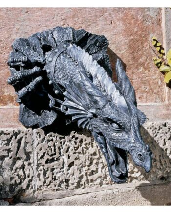 Sir Gawain's Gothic Dragon Wall Sculpture CL2633