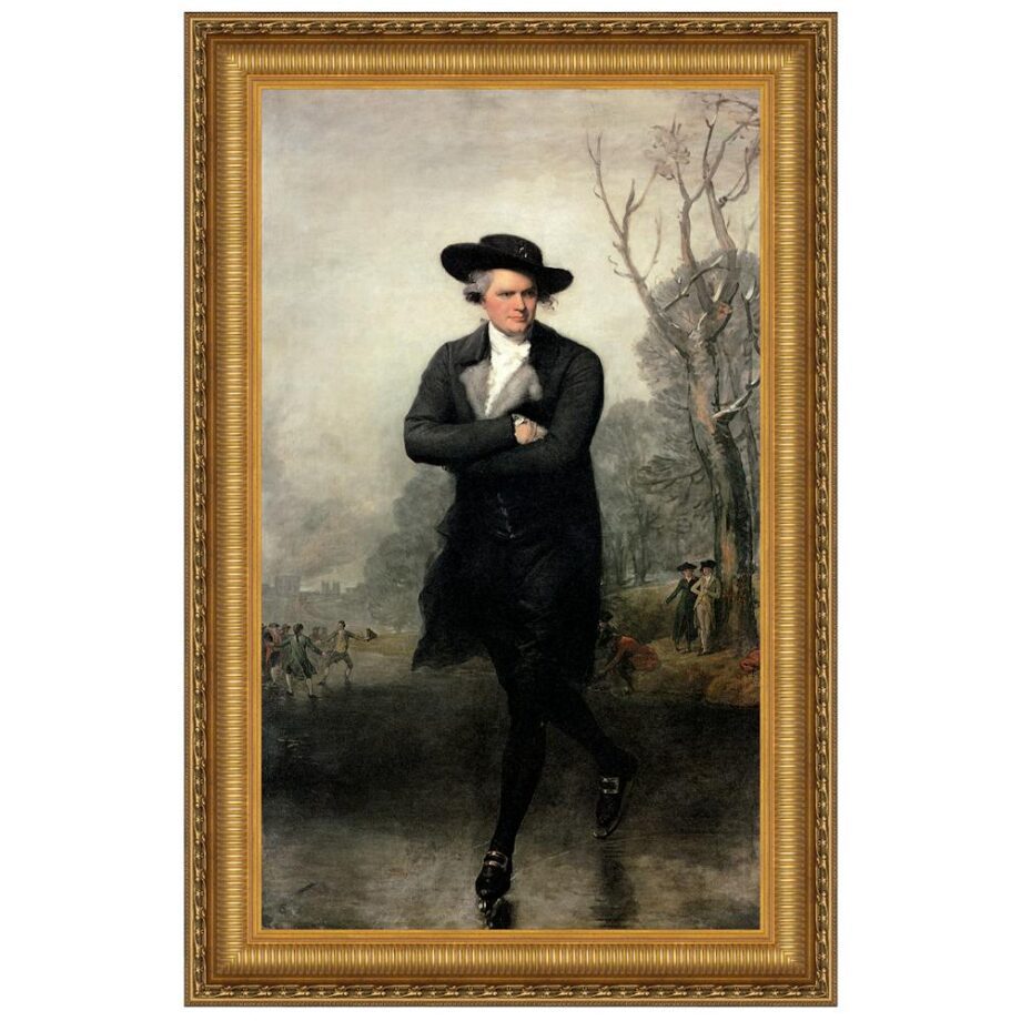 The Skater Framed Canvas Replica Painting: Small DA3281