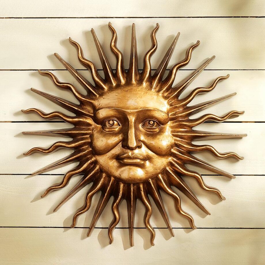 Sloane Square Sun Greenman Wall Sculpture NG34918