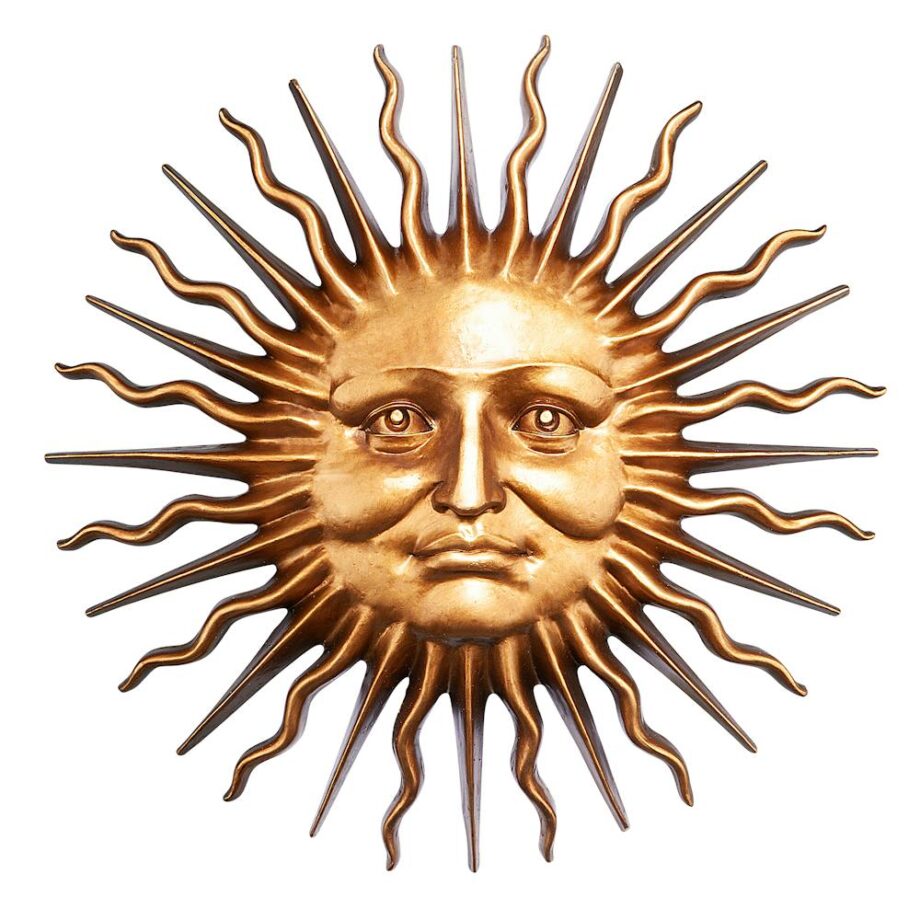 Sloane Square Sun Greenman Wall Sculpture