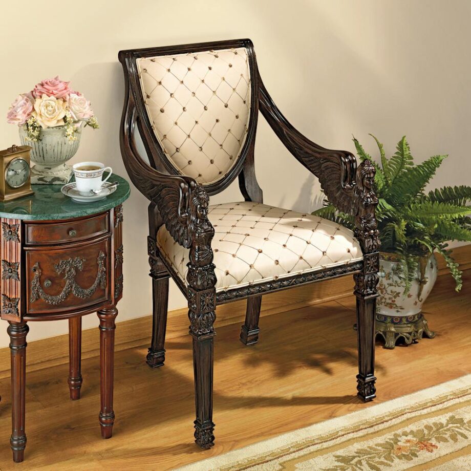 Saint Gabriel Neoclassical Armchair AF51292