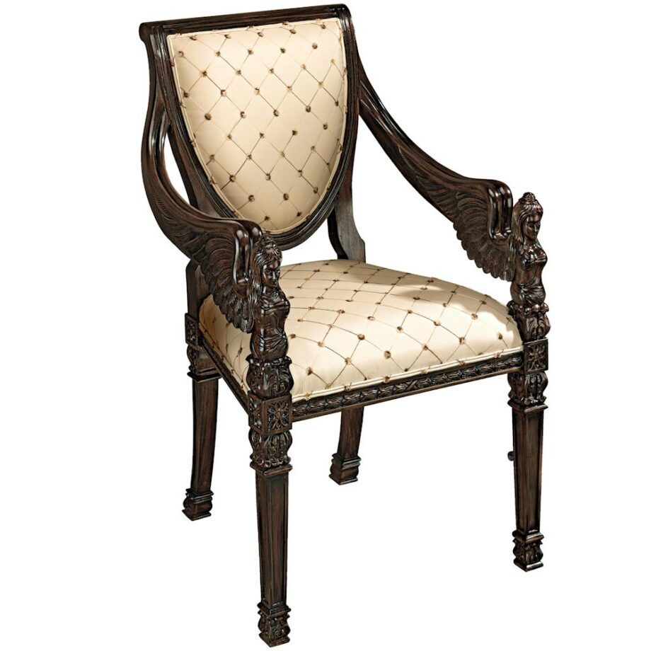 Saint Gabriel Neoclassical Armchair