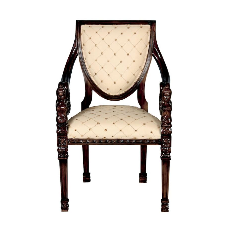 Saint Gabriel Neoclassical Armchair