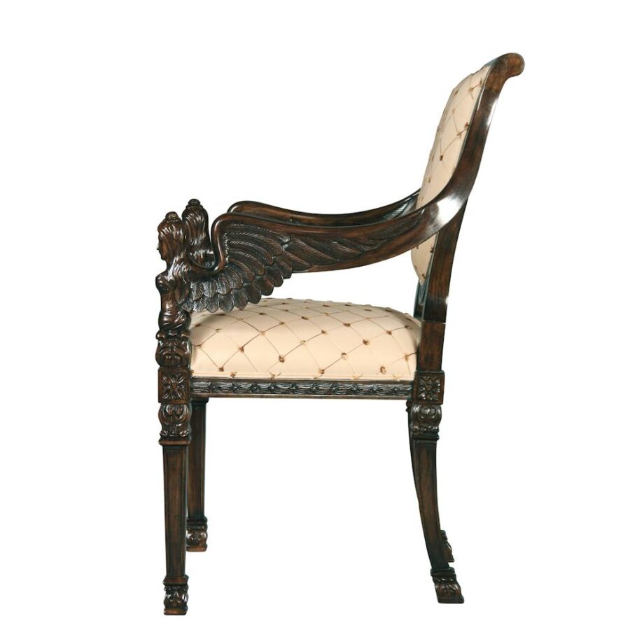 Saint Gabriel Neoclassical Armchair