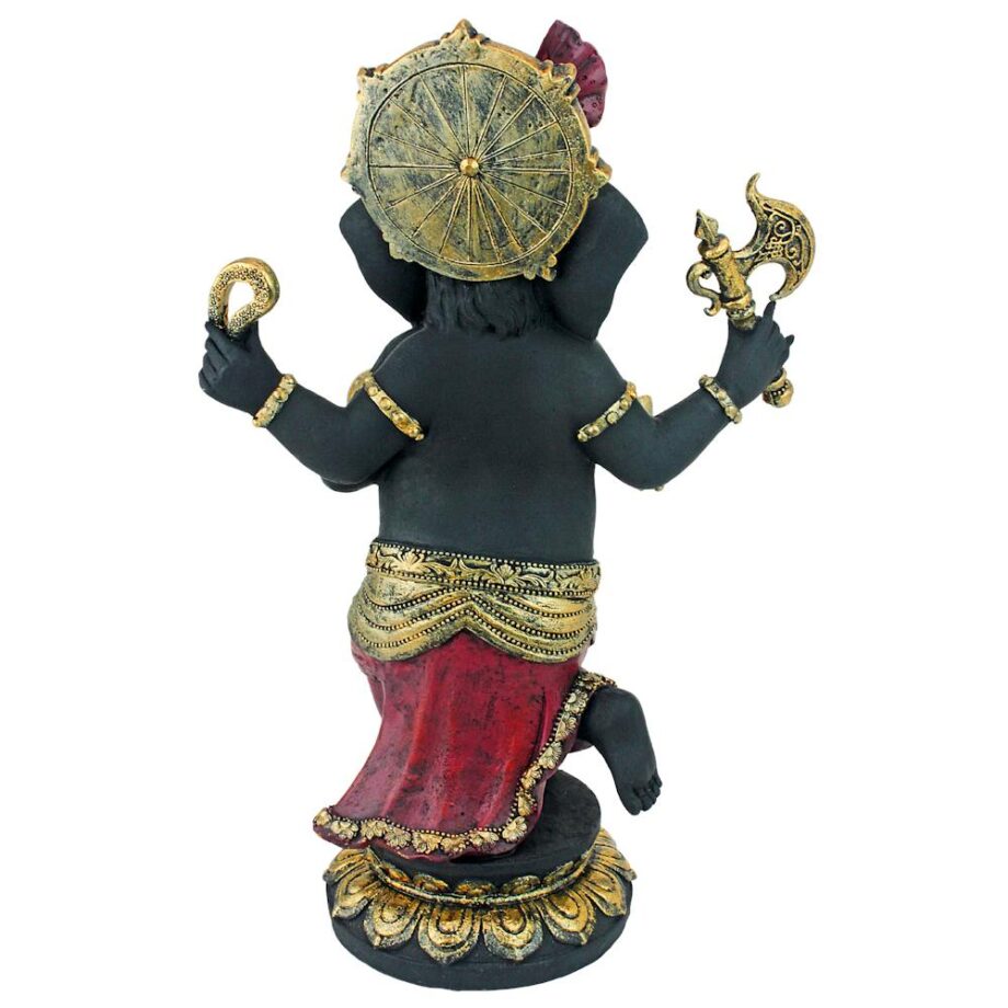 Standing Lord Ganesha Elephant God Abhanga Hindu Statue