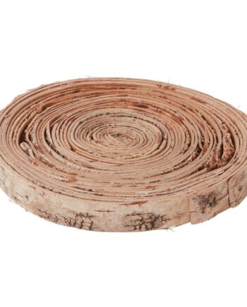 Stripped Birchwood Charger - 7.75"x 7.5"x 1" 69170.00