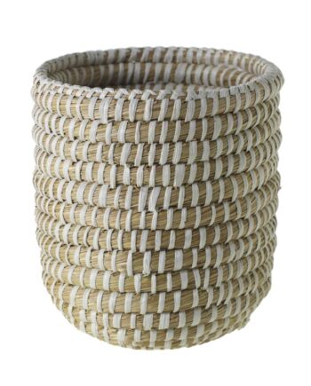 Tejida White Basket - 7"x 7.75" 63660.00