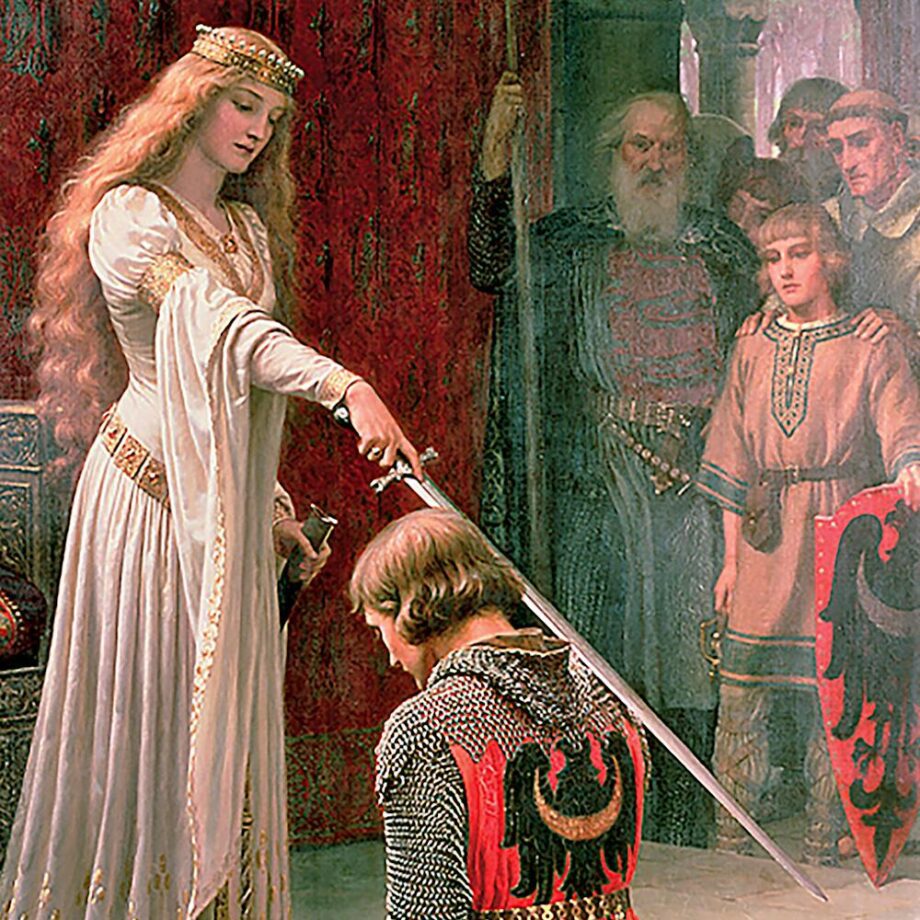 The Accolade Framed Canvas Replica Painting: Small