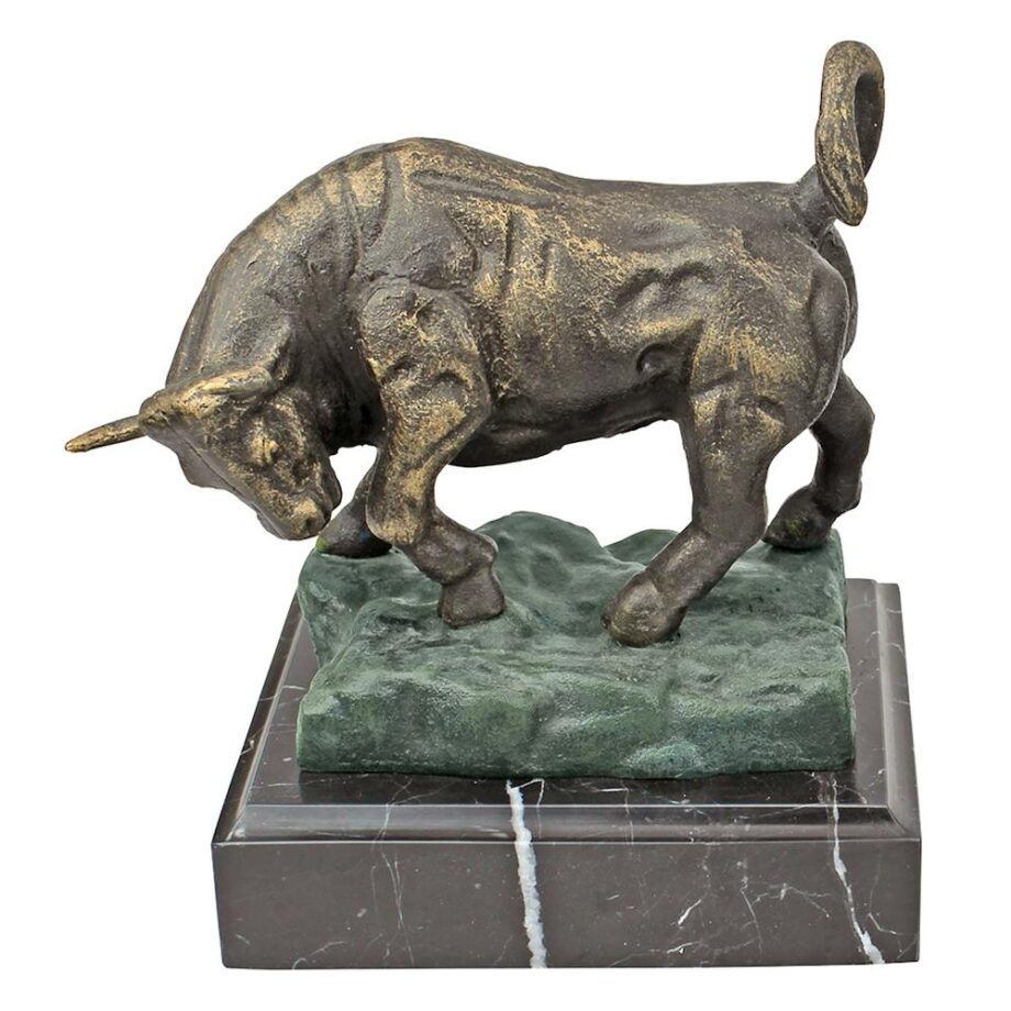 The Bull of Wall Street Cast Iron Statue SP334