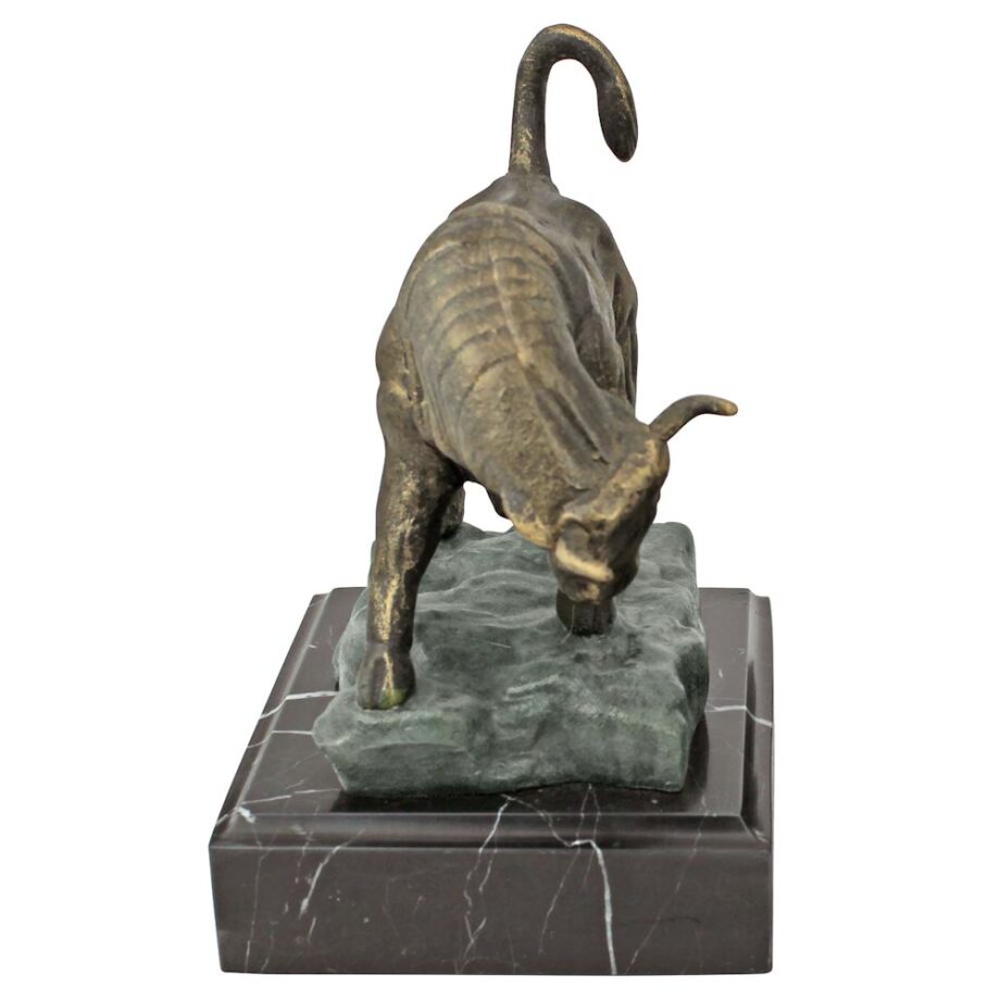 The Bull of Wall Street Cast Iron Statue