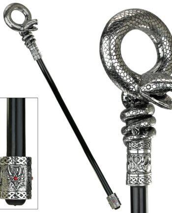 Dragons Thorne Collection: Medusa's Snake Walking Stick QS292250