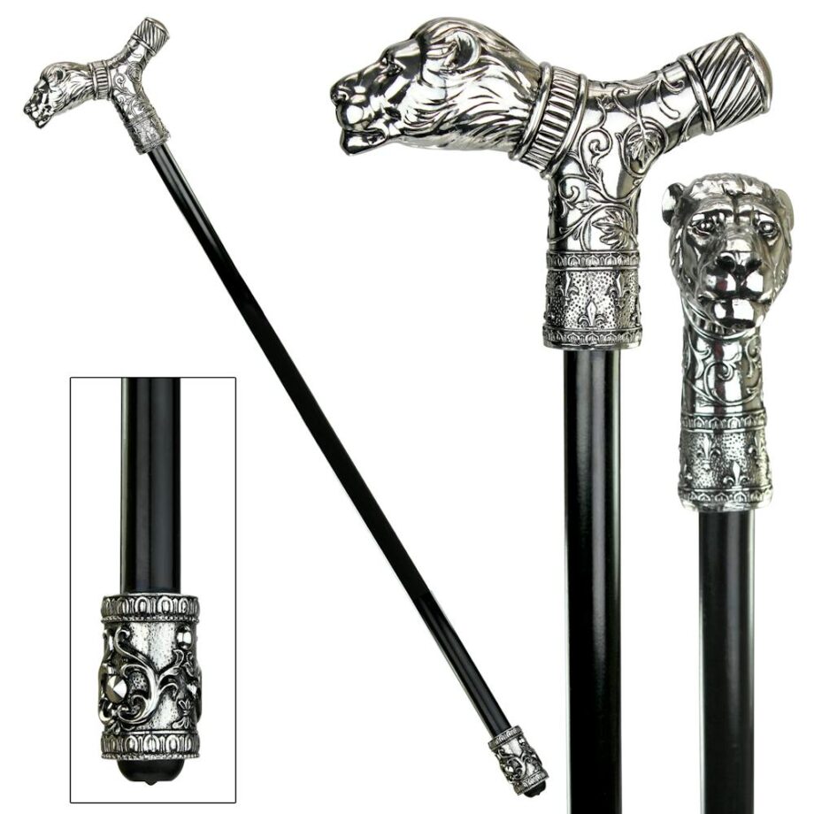 Dragons Thorne Collection: Protector Lion Walking Stick QS2924344