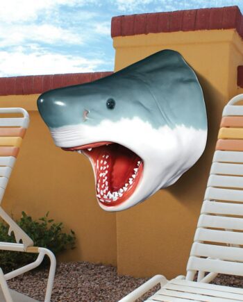 The Great White Shark Wall Mount Trophy Sculpture NE130046