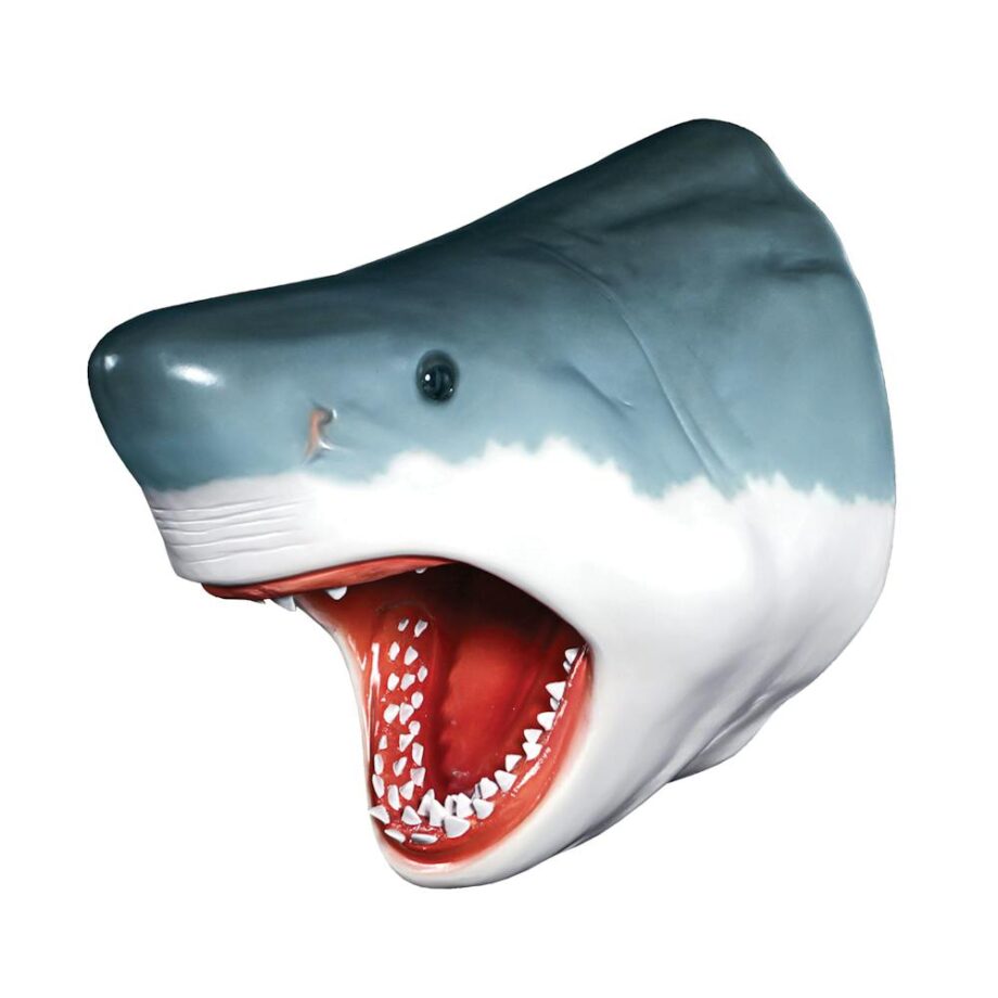 The Great White Shark Wall Mount Trophy Sculpture