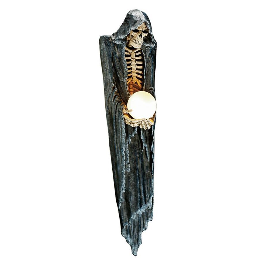 The Grim Reaper Illuminated Wall Sculpture