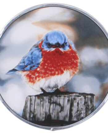 The Mad Bluebird Art Glass GM1012