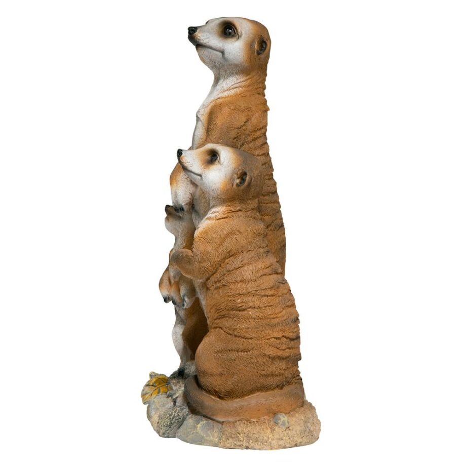 The Meerkat Family Statue