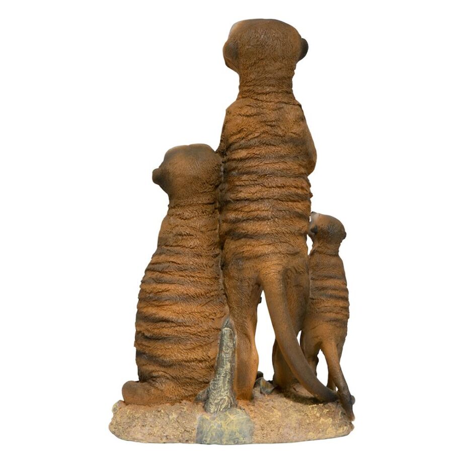 The Meerkat Family Statue