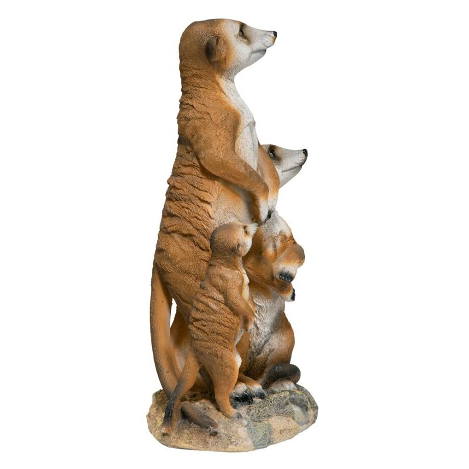 The Meerkat Family Statue