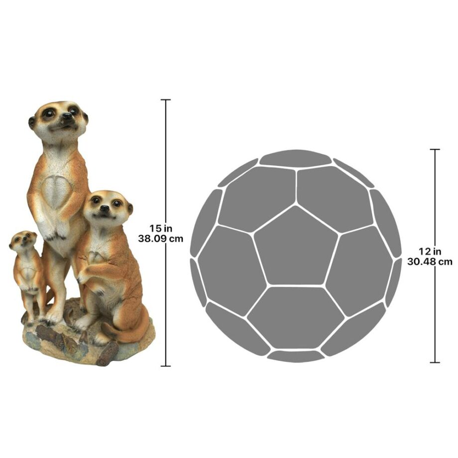 The Meerkat Family Statue