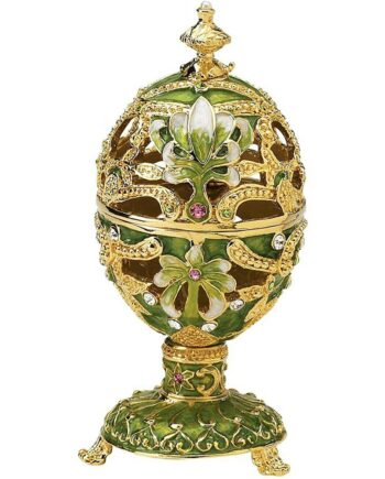 Petroika Romanov-Style Collectible Enameled Egg: Elena FH1349