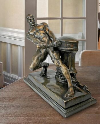 The Power of Man Quality Lost Wax Bronze Statue SU39030