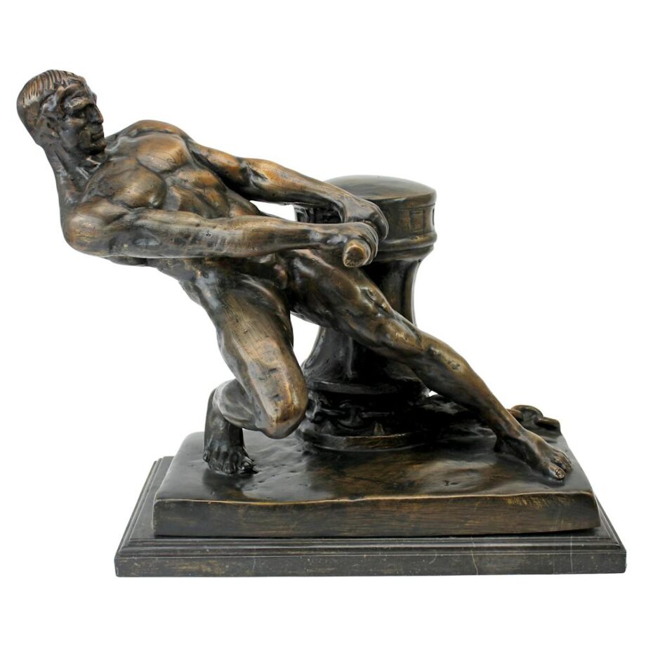 The Power of Man Quality Lost Wax Bronze Statue