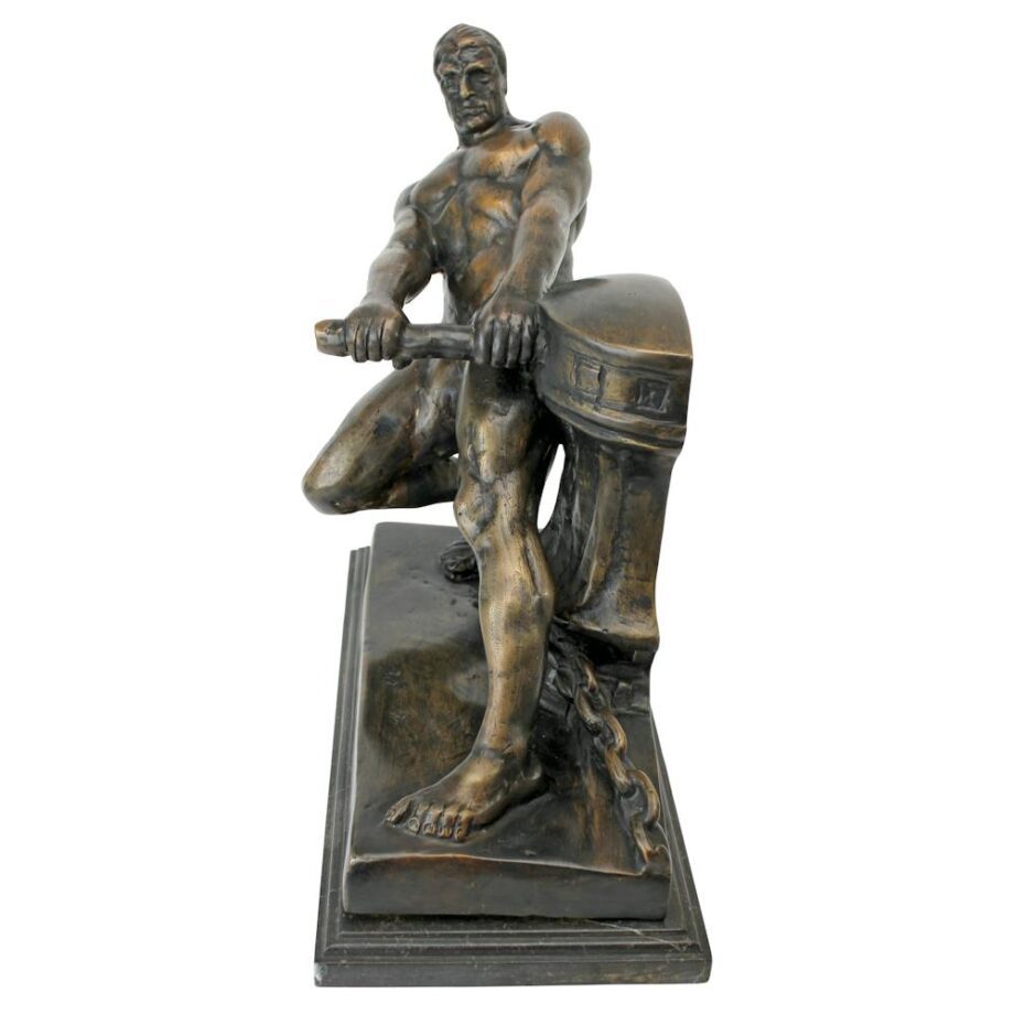 The Power of Man Quality Lost Wax Bronze Statue