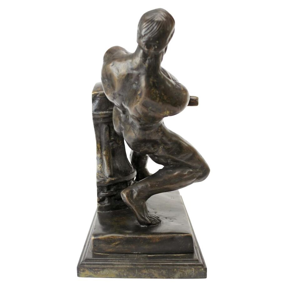 The Power of Man Quality Lost Wax Bronze Statue