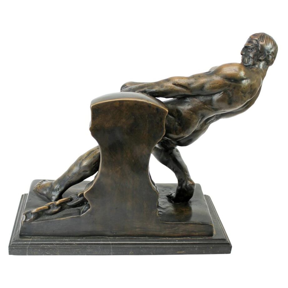 The Power of Man Quality Lost Wax Bronze Statue