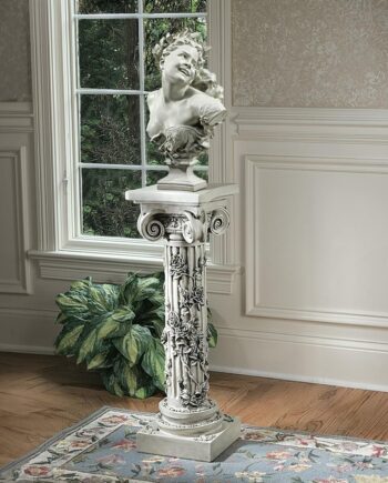 The Rose Garland Victorian Sculptural Pedestal EU2866