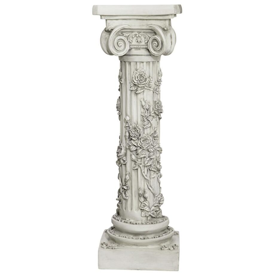 The Rose Garland Victorian Sculptural Pedestal