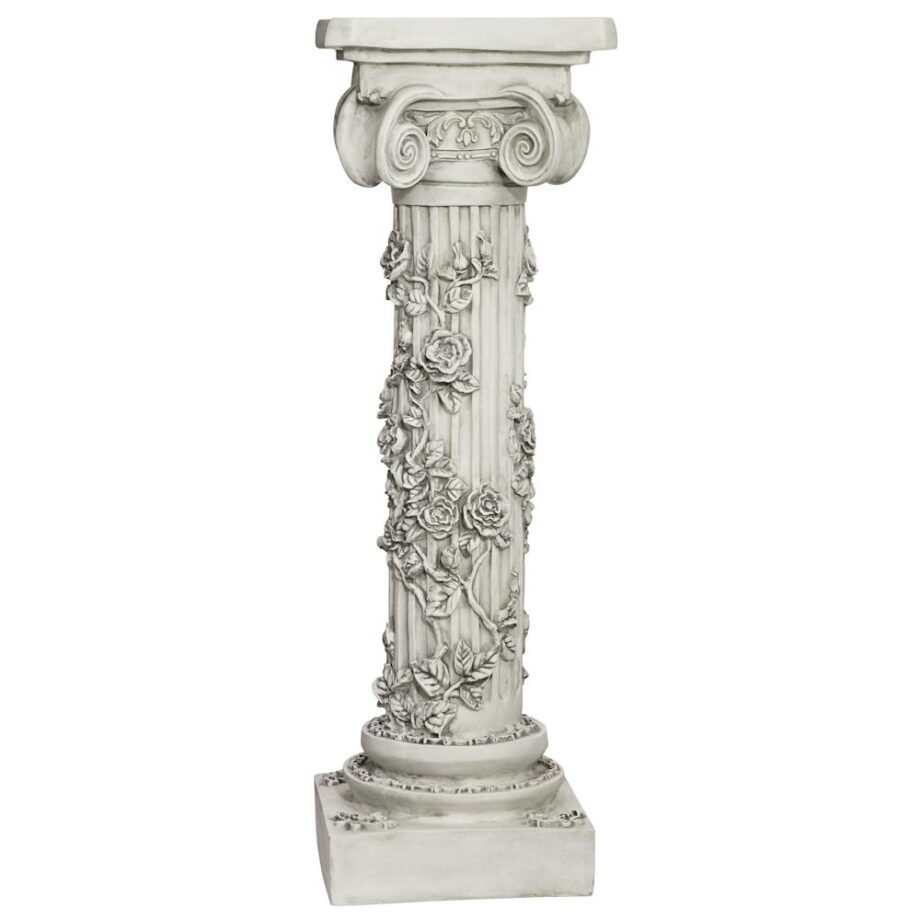 The Rose Garland Victorian Sculptural Pedestal