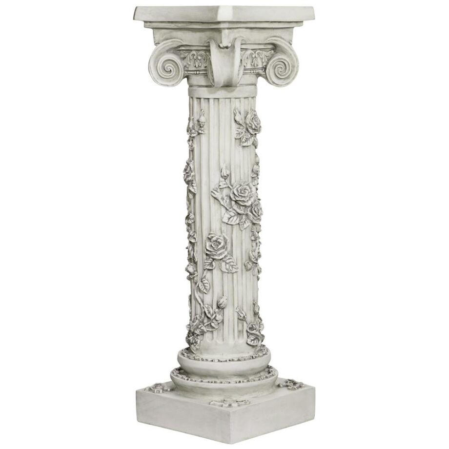 The Rose Garland Victorian Sculptural Pedestal