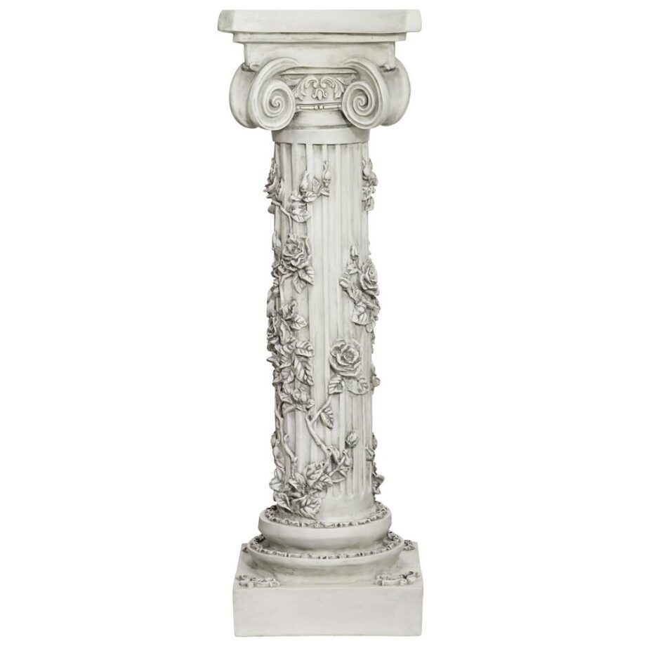 The Rose Garland Victorian Sculptural Pedestal