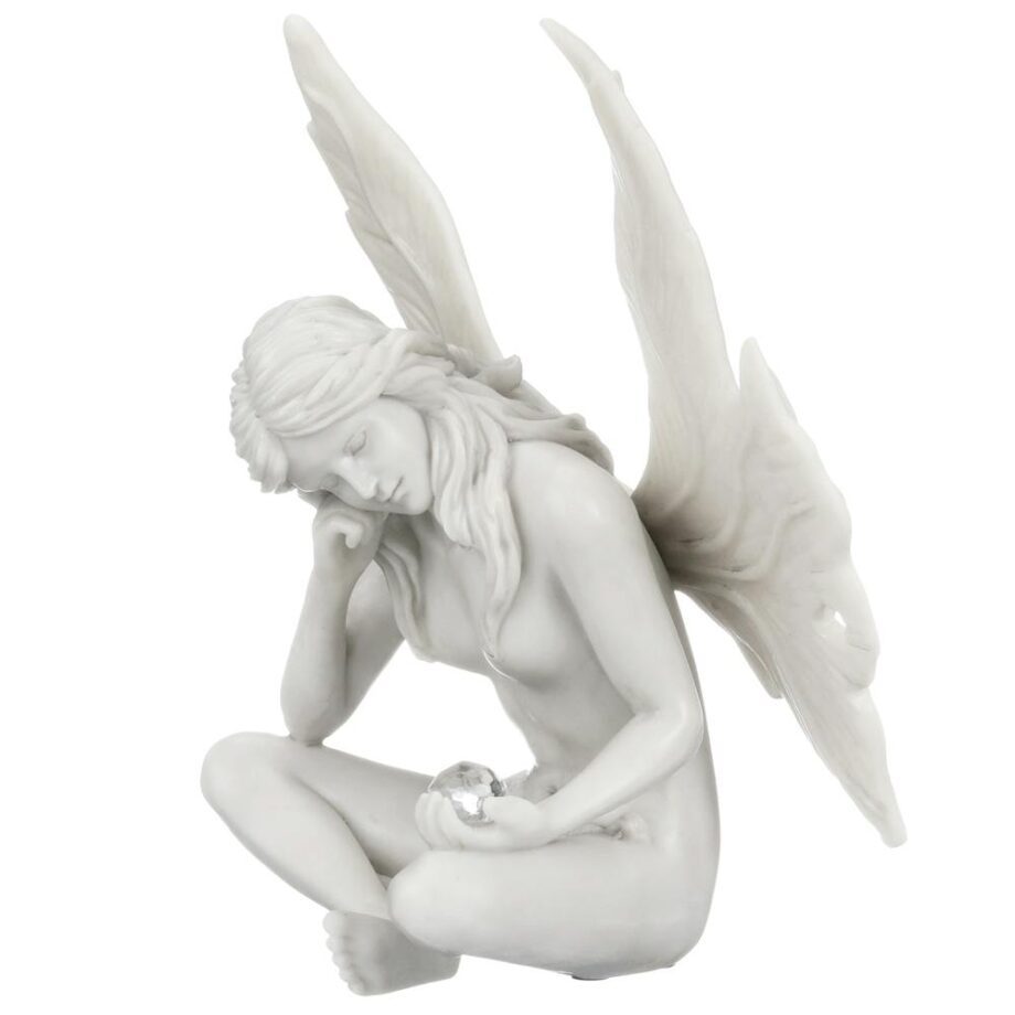 The Secret Garden Fairies: Gazing Fairy Statue