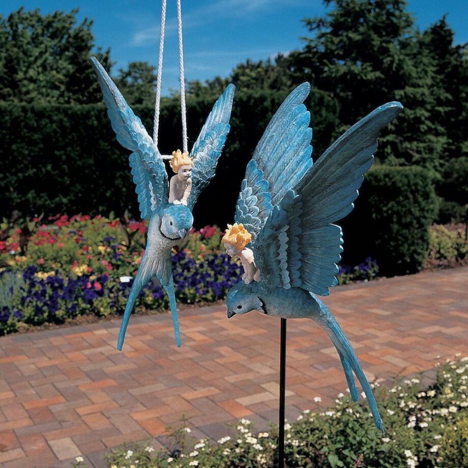 Thumbelina Garden Sculpture: Hanging Version