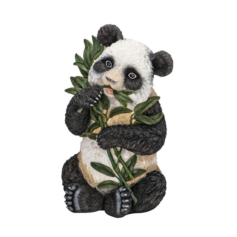 Tian Shan the Asian Panda Bear Garden Statue