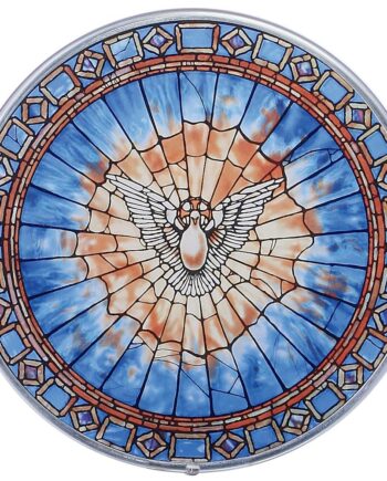 Tiffany's The Holy Spirit, 1895 Art Glass GM1013