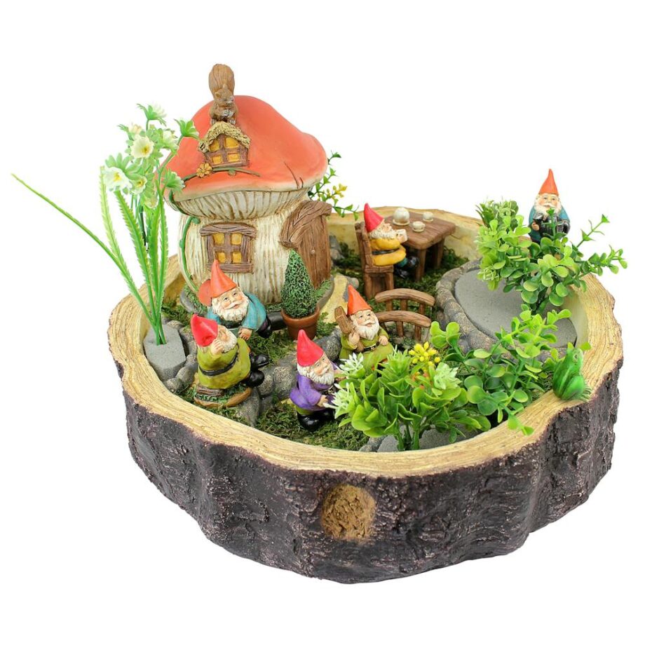 Tiny Forest Friends Gnome Garden Statue Collection