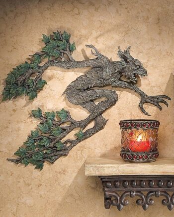 Tree Spirit of Sleepy Hollow Greenman Wall Sculpture CL4968