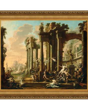 The Triumph of Venus Framed Canvas Replica Painting: Small DA4891